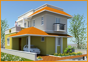 3BHK Dining Duplex House for Rent in Anugraha Township