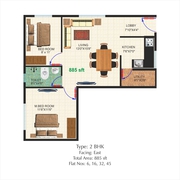LOOKING FOR 2BHK FLAT CALL DIRECTLY OWNER 9886799673 - K  f