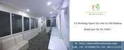 Rent a Desk offers Co working spaces in bangalore Rs.5000 for seater