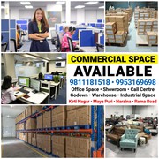 Showroom Retail Space Corporate Office for Rent Lease in New Delhi
