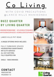 Co–living Rooms with Covid-19 precautions for Rent in Hyderabad