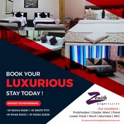 Affordable and luxurious stay near Mumbai | Zenith Hospitality service