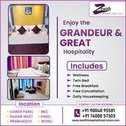 Luxury service apartments near BKC| Zenith Hospitality services