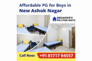 Affordable PG for Boys in New Ashok Nagar | Dreamer’s PG