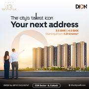 Premium 3BHK Apartment in Cuttack Odisha Dion Skywalk